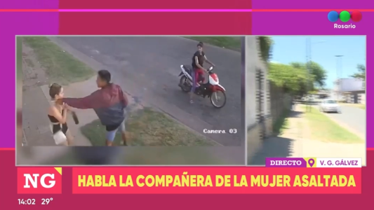 Robo callejero en Villa Gob. Gálvez