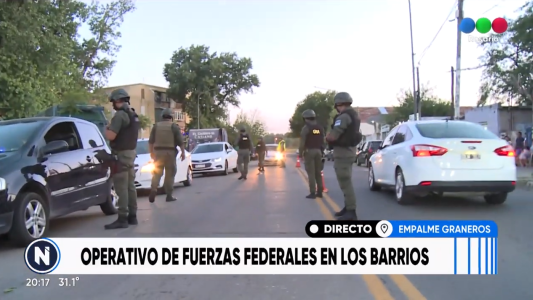 Operativo bandera en los barrios