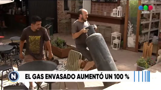 Fuerte aumento en el gas envasado