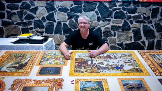 Nuevo récord mundial de armado de rompecabezas