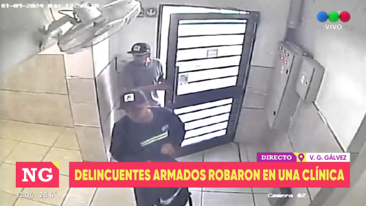 Robo armado en una clínica de Villa Gobernador Gálvez