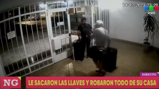 Le desvalijaron el departamento mientras estaba cenando afuera