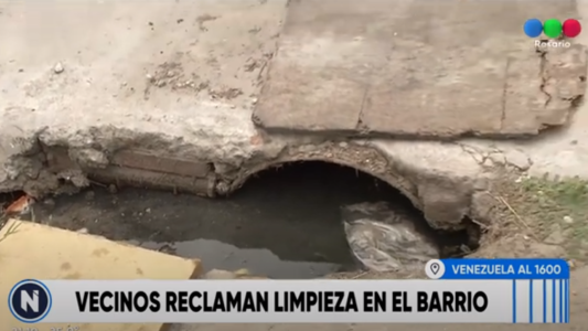 Barrio Antártida Argentina: vecinos denuncian suciedad y anegamientos