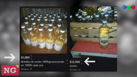 Venden en Marketplace el aceite del camión volcado