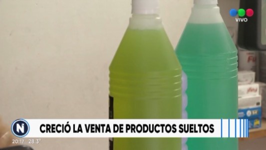 Por la crisis, creció la venta de productos sueltos