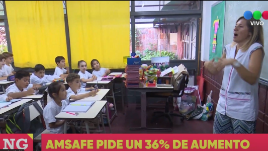 Amsafe pide un 36% de aumento inmediato
