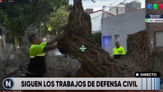 Cesó el alerta meteorológico en Rosario: hubo 500 reclamos