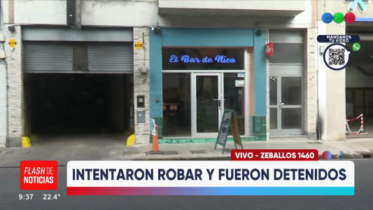 Dos detenidos en un intento de robo a un bar