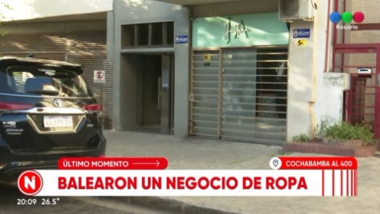 Balearon un comercio que abrió recientemente