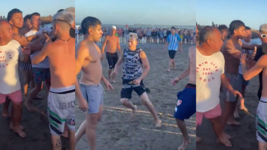 Un picadito de fútbol terminó en una batalla campal en Mar del Plata