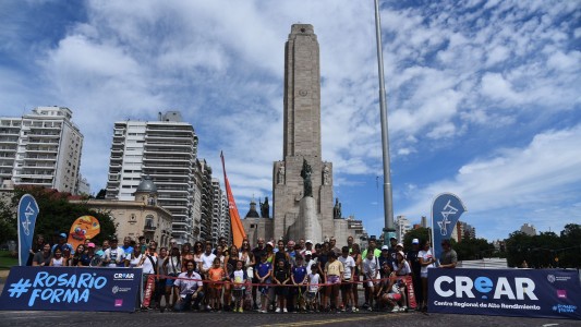 La previa del Copa Davis en Rosario: Se realizó un circuito recreativo