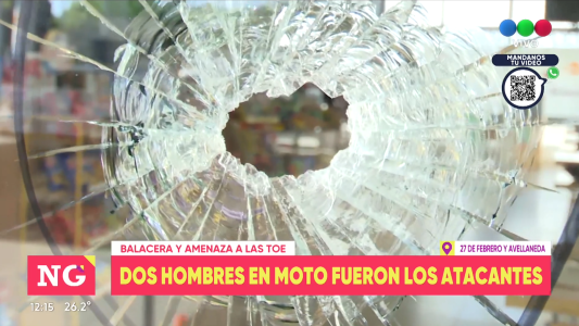 Balearon la estación de servicio de Bv. Avellaneda y 27 de Febrero