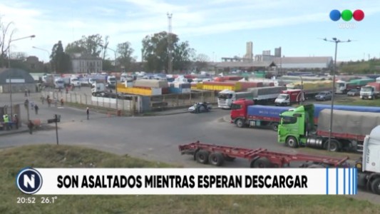 Transportistas en alerta por la inseguridad en los ingresos a los puertos