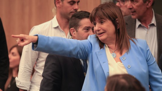 "No hay paro que nos detenga": Bullrich arremetió contra sindicalistas "mafiosos", políticos y jueces "corruptos"