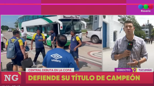 Así llegaba el canalla a Tucumán