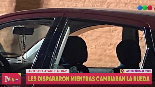 Le dispararon mientras cambiaba la rueda.
