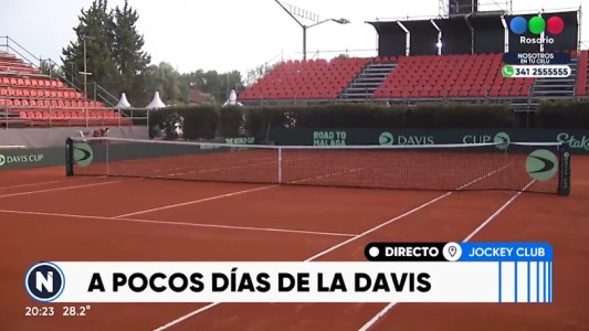 Rosario ya está lista para la Copa Davis