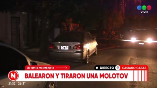 Balacera contra una vivienda en Barrio Casiano Casas