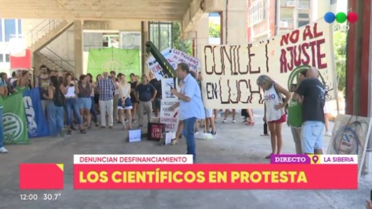 Protesta en el Conicet por 50 despidos