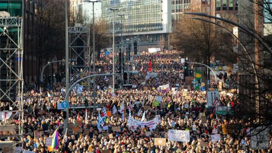 Unas 100.000 personas formarán una cadena humana contra la ultraderecha en Berlín