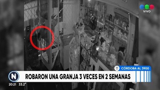Robaron una granja tres veces en dos semanas
