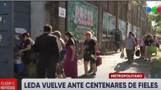 Ante miles de fieles, Leda vuelve al Metropolitano