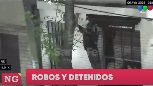 Ocho detenidos en una noche por robo de cables y otros elementos