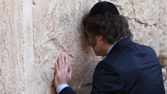 Milei sostiene su plan de mudar la embajada de Argentina "a Jerusalén occidental"