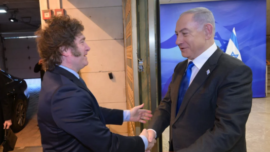 Netanyahu recibió a Milei: "Le agradezco su decisión de declarar a Hamás organización terrorista"