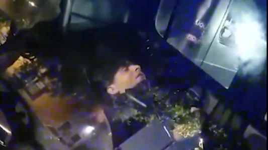 VIDEO: Policías, de guardia y dormidos en el patrullero