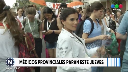 Este jueves hay paro de médicos provinciales