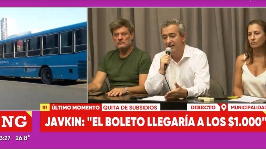 Javkin: "Esta medida dejará sin transporte al interior de la Argentina"
