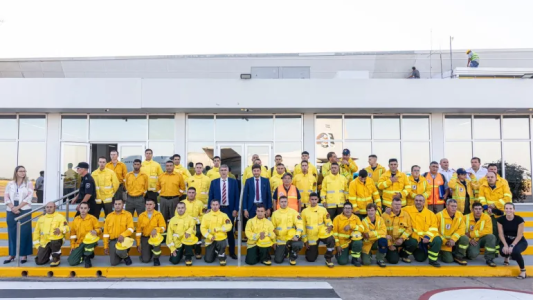 La provincia envió 45 brigadistas para combatir los incendios forestales en Esquel