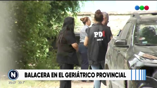 Balacera y nota amenazante dentro del Hospital Geriátrico Provincial de Rosario