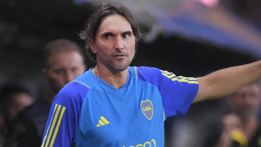 Boca: "El equipo no mereció perder", expresó el DT Diego Martínez