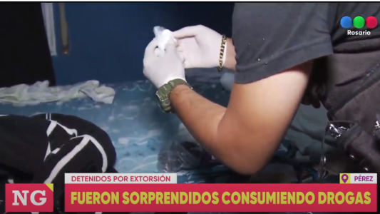 Los detuvieron en medio de un "after" consumiendo drogas