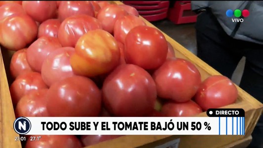Hay que aprovechar: el tomate bajó de precio