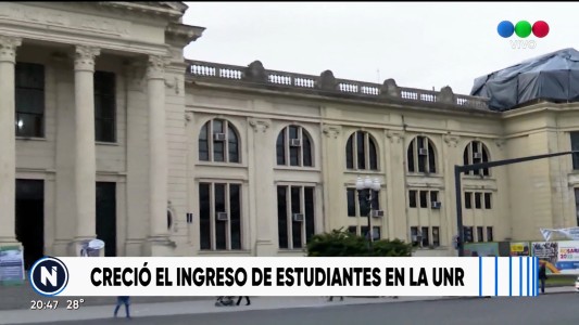 Creció el ingreso de estudiantes en la UNR