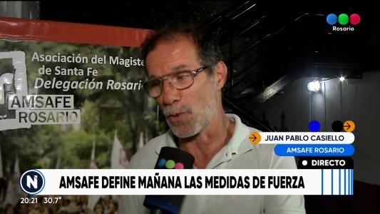 Paro de CTERA: adhiere AMSAFE y aseguran que “El lunes no comienzan las clases”