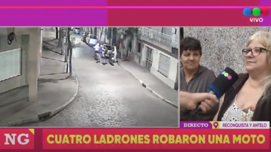 Violento ataque de motochorros en Arroyito