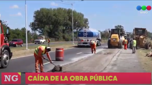 Cae la obra pública nacional en la provincia