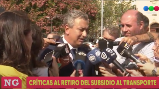 Javkin: "Va a haber un aumento del transporte"