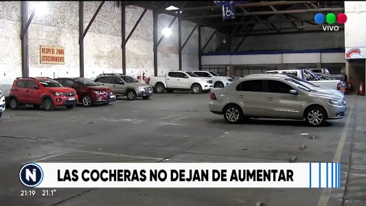 Cocheras en Rosario: Subas de hasta el 50 % en un mes