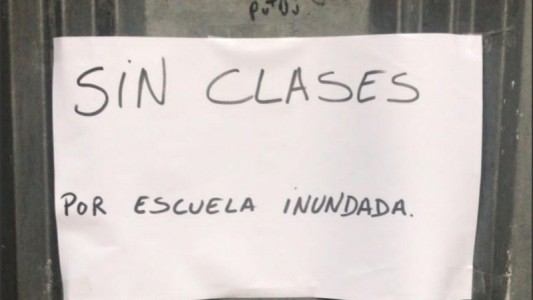 Nigelia Soria: los alumnos no cursaron por el agua en las aulas