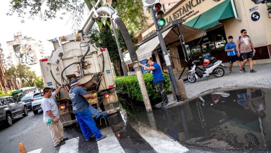Luego del temporal se renovó alerta meteorológica mientras que la Municipalidad realiza tareas de normalización