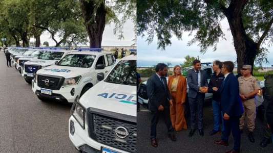 Seguridad: presentan móviles que llegan desde provincia de Buenos Aires