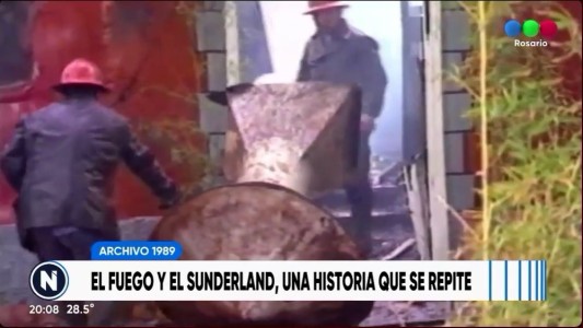 Se incendió el Sunderland, histórico restó de la ciudad