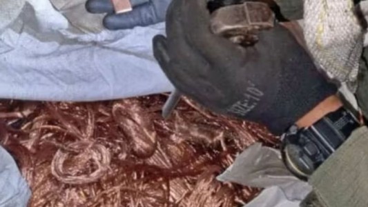 Desbaratan traslado ilegal de 28 toneladas de cobre