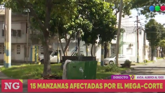 Vecinos desde el sábado sin luz, reclaman frente a EPE