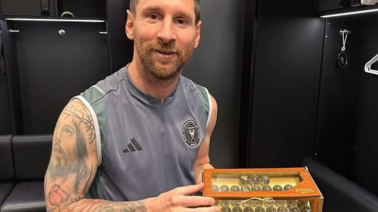 La colección de bolitas en honor a la Selección argentina que sorprendió a Messi